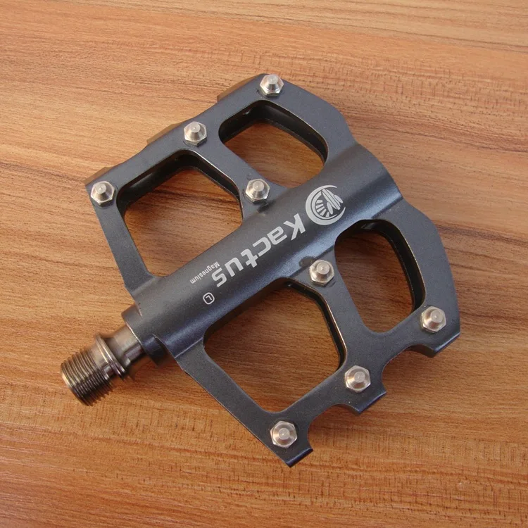 

Kaitu 6 Bearing Bike Pedals Mountain Bike Pedal Magnesium Alloy Titanium Shaft Ultra-Light Waterproof Anti-slip Pedal
