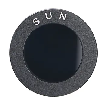 

Astronomical Telescope Accessories 0.965 /1.25 Black Sun Filters Full-aluminum Standard Thread for Astro Optics Eyepiece ACEHE