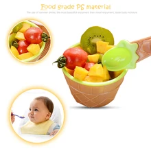 Домашние детские чаши для мороженого, чашки для мороженого, парные чашки, подарки на десерт, высокое качество, очень милая чаша для мороженого с ложкой