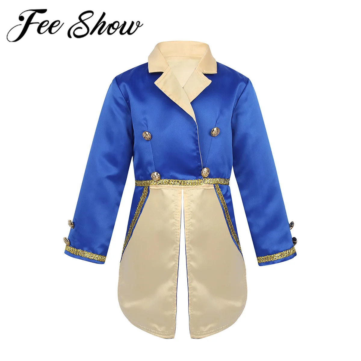 

Child Fairy Prince Halloween Cosplay Clothing Kids Boys Costumes For Role-playing Birthday Party Dress Up Tuxedo Jacket Tailcoat