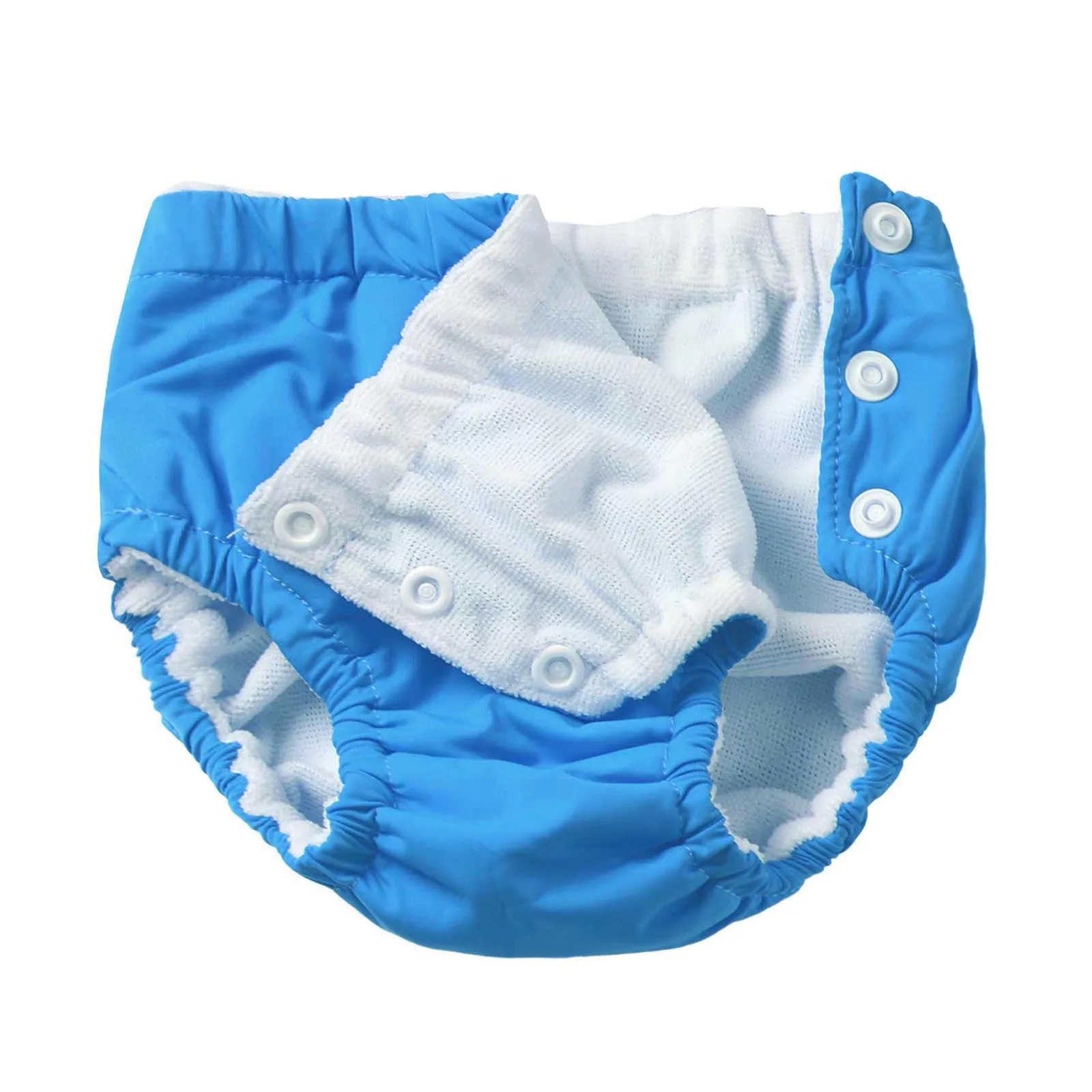 Baby Boys Girls Swim Nappy Diaper Cover Diaper Waterproof Washable Reusable Panties Nappies Swimming Pool Trunks For Boy Girls