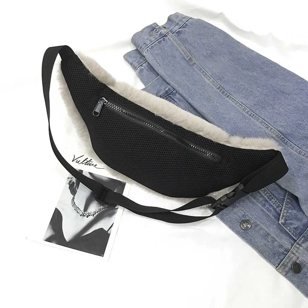 Сумка на поясном ремне Для женщин Fanny Pack груди pocketPlush нагрудная сумка простые Модные Карманы дорожная сумка для телефона, Лидер продаж пояс для женщин сумка через плечо# FX