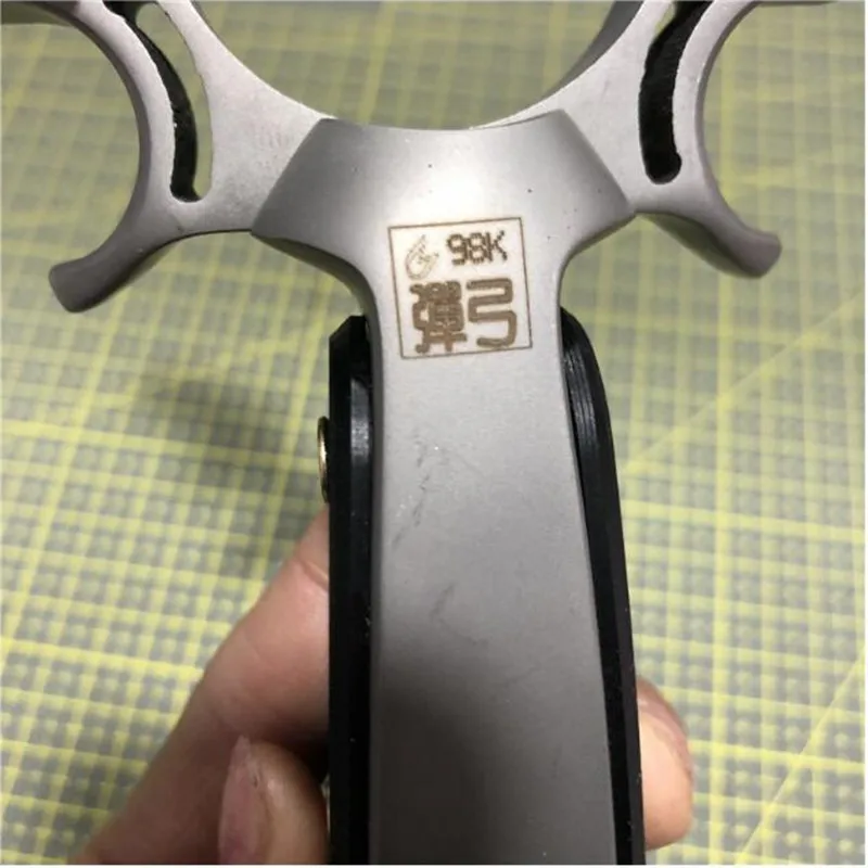

New Profession Slingshot Hunting Stainless Steel Catapult with Rubber Band Outdoor Shooting 98K High Quality