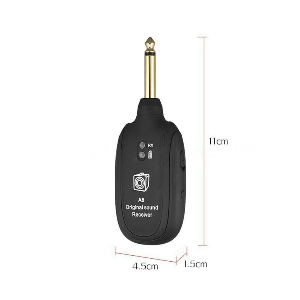 USB Перезаряжаемый легко применяемые аксессуары басы гитара беспроводной приемник концертная мини-система передатчика музыкальный инструмент
