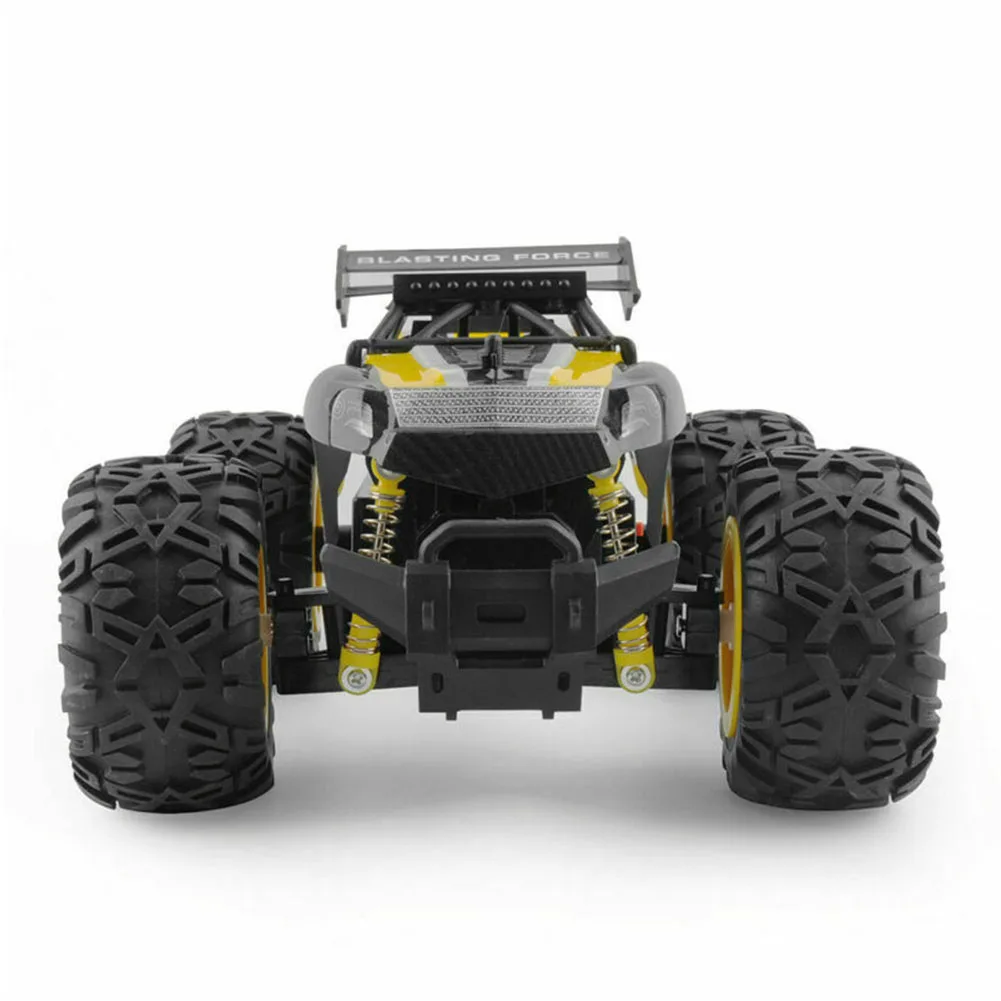 2.4G 1:18 Remote Control Kids Toy RC Car All Terrain Battery Powered Off Road Vehicle Mini Monster Truck PVC High Speed Powerful