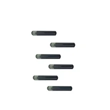 100 шт. 134,2 кГц стеклянная бирка 2,12* 12mmisoFDX-B EM4305 чип для домашних животных капсула микрочипа собаки микрочип+ 1 шт. syring