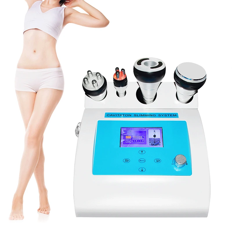 US $314.62 NEW 4 In 1 Vacuum Lipo Ultrasonic Cavitation Radio Frequency Multipolar RF Body Slimming Machine Skin Lifting Tighten AntiWrink