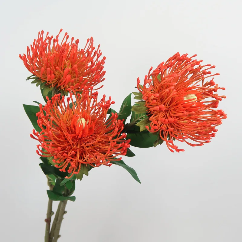 Искусственный пластиковый цветок King Protea искусственный тропический растение