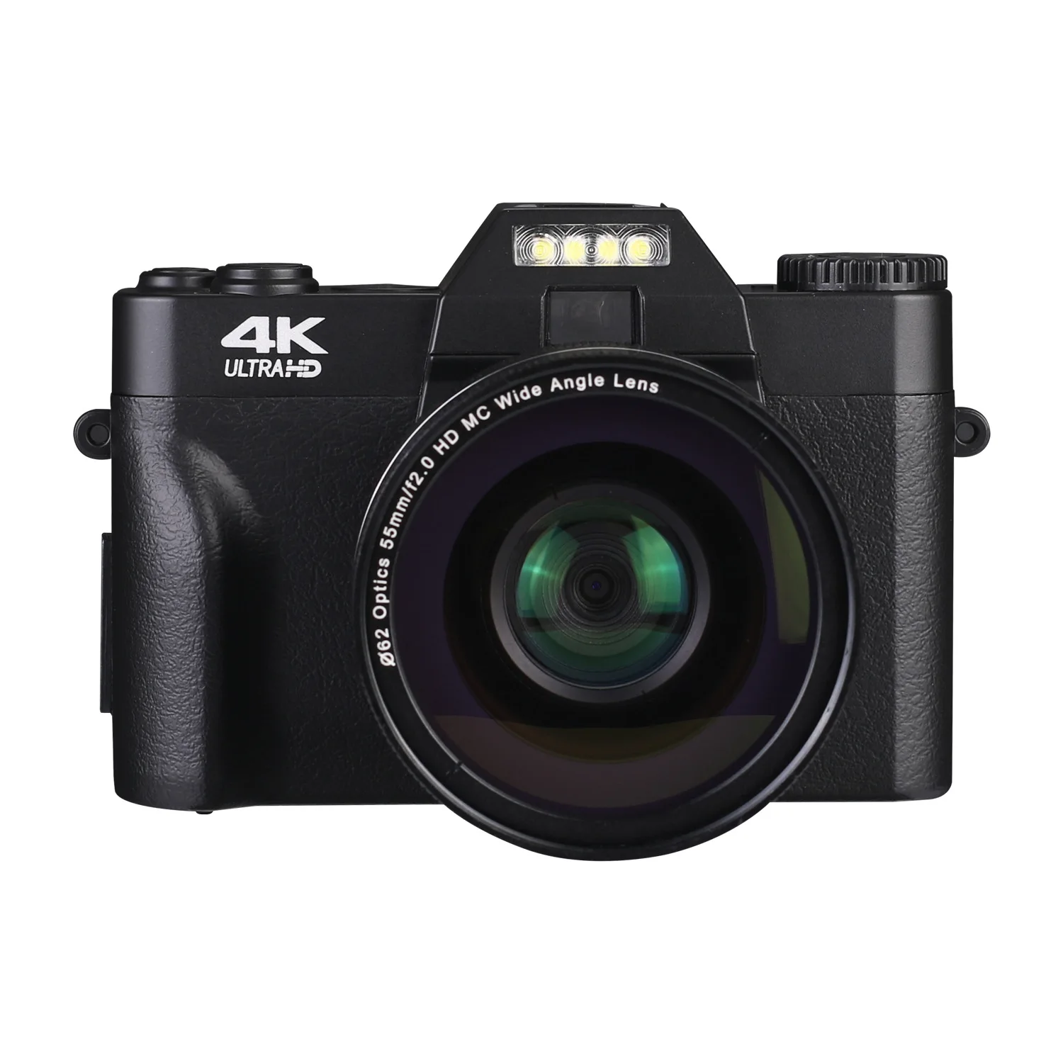 Camaras de video digital ELRVIKECS cámara Digital 2021 4K HD 16X, Micro individual Retro con WiFi, cámara Digital profesional, Vlog, lente externa - Imagen 3