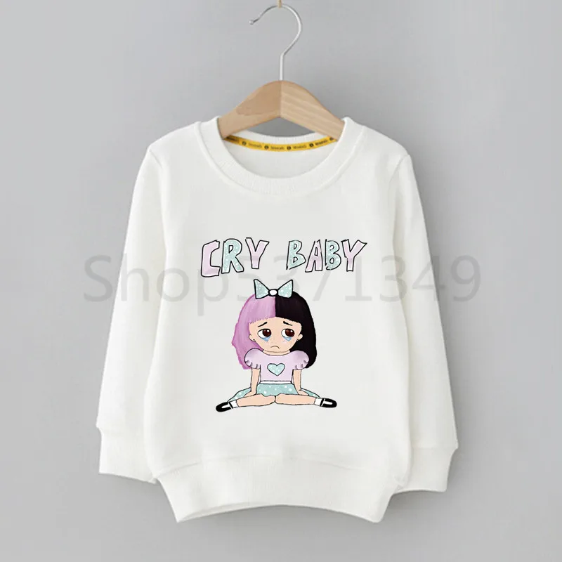 Melanie Martinez Miyazaki Hayao Kawaii/Детская толстовка с капюшоном и милым принтом; детская одежда; толстовки с героями мультфильмов для малышей