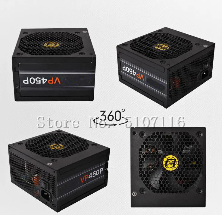 Для VP450p 450 Вт компьютерный корпус Блок питания будет полностью протестирован перед отправкой