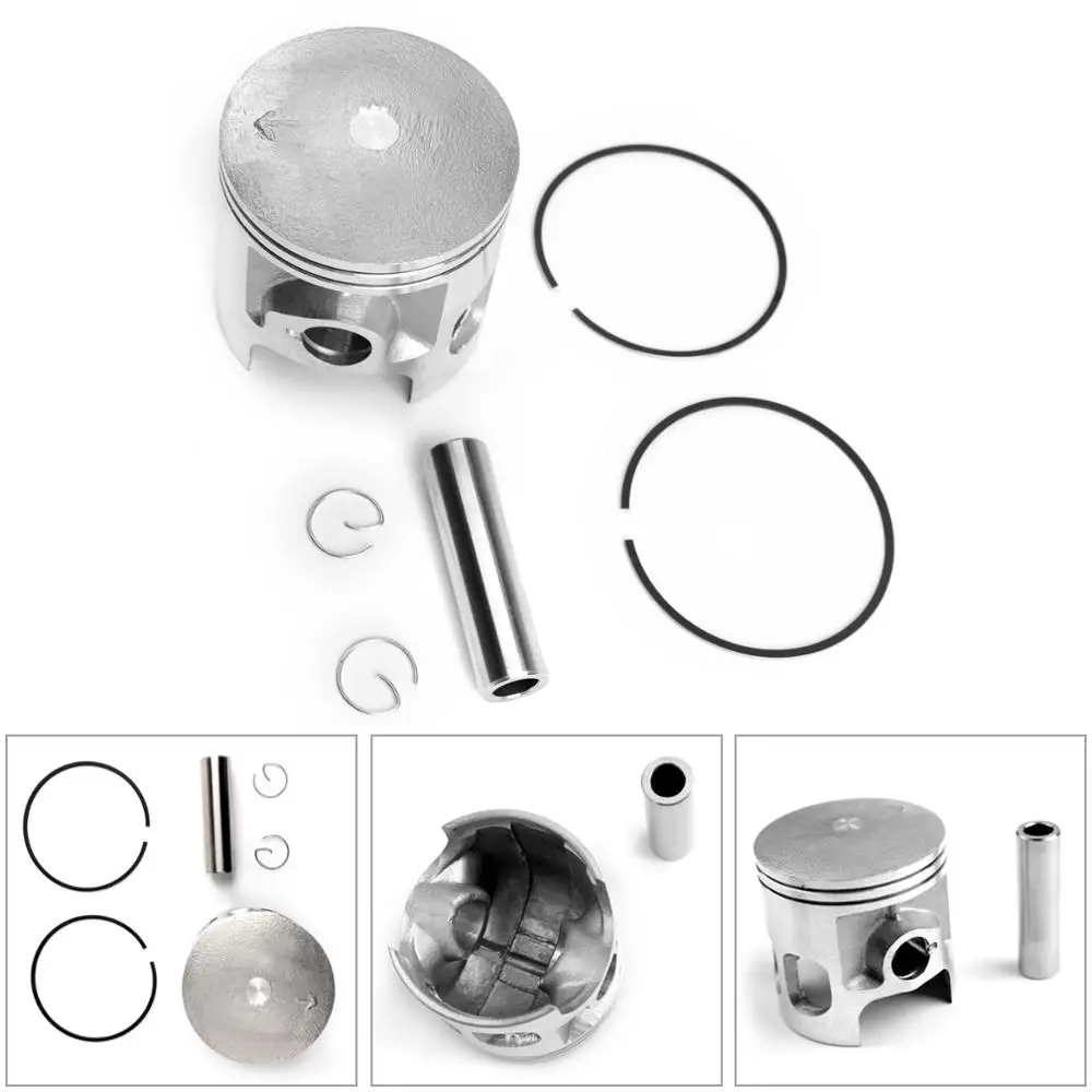 Artudatech STD 66mm Piston Kit For Yamaha DT175 MX175 YT175 19741982 DT MX YT 175