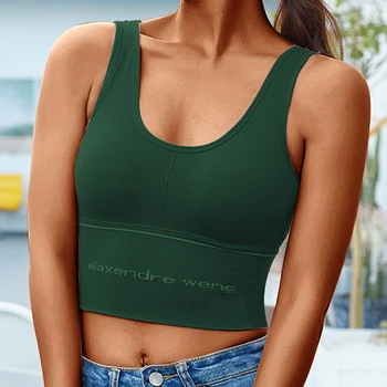 

Kancool Bra Tops Activewear Workout Clothes For Women Wireless Fitness Athletic Exercise Running Shockproof Bras