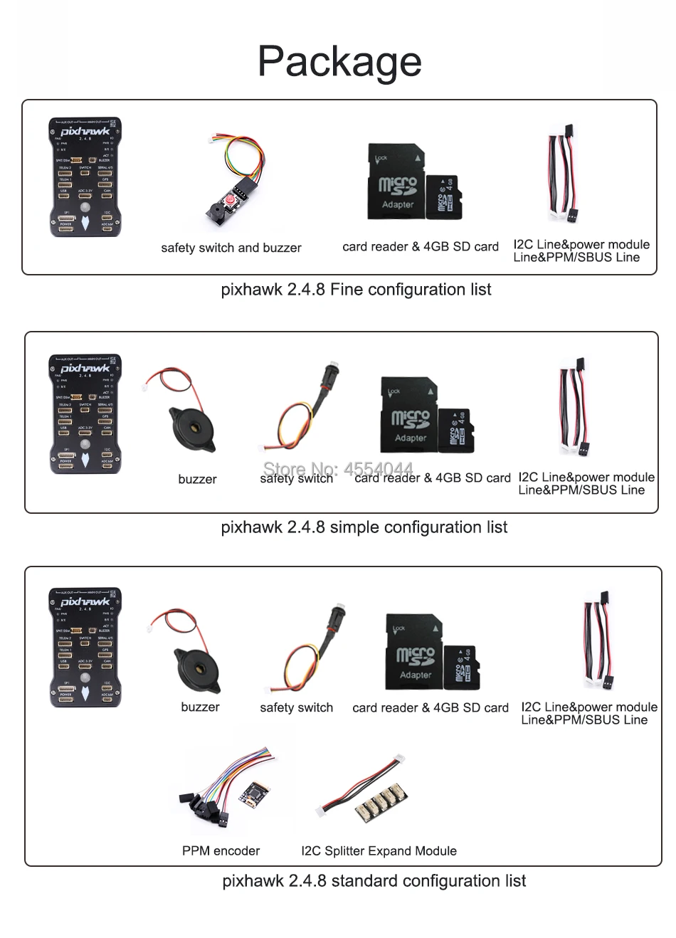 Telemetria de Rádio + Interruptor de Segurança Buzzer + Rgb Controlador de Vôo + M8n Gps + 433 I2c + 4g Pixhawk Bit - 915 Mhz 100 500mw sd 2.4.8 Px4 Pix 32 3 Pixhawk 2.4.8 px4 pix 32 bit controlador