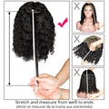 काले महिलाओं के लिए मानव बाल फीता मोर्चा विग किंकी एचडी फ्रंटल ब्राजील के एफ्रो लघु लंबी लहराती बाल 30 इंच पूर्ण