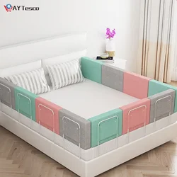 Barrière de sécurité réglable pour lit de bébé, pare choc, garde bébé pour nouveau né, sécurité, pour la maison, parc pour enfants 
