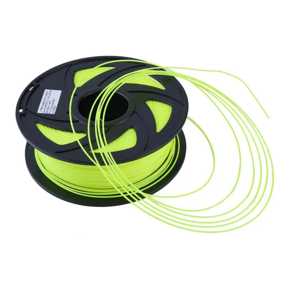 330 m 3D printing consumables 1.75mm wire diameter PLA material 1KG supplies 11 colors - Цвет: Fluorescent yellow