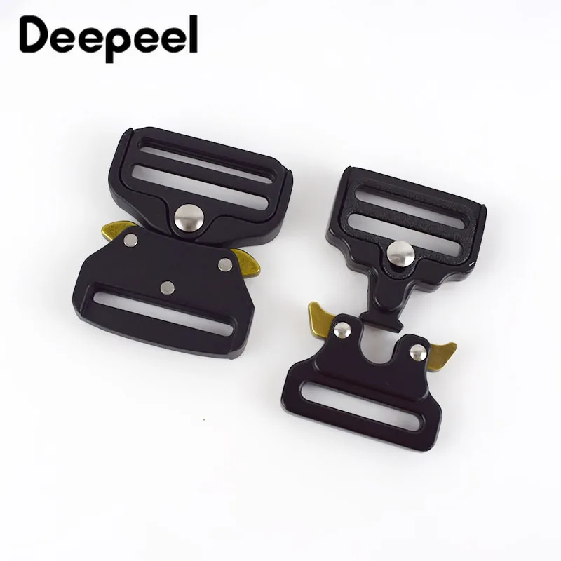 Deepeel 1 шт. ID25 50mm сплав выпуска Пряжки на открытом воздухе тактический пояс для
