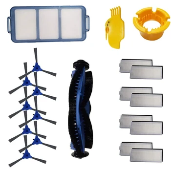 

Replacement Parts Rolling Brush Filters Side Brushes Compatible for Eufy Robovac 11S, Robovac 30 Robotic Vacuum Cleaner Accessor