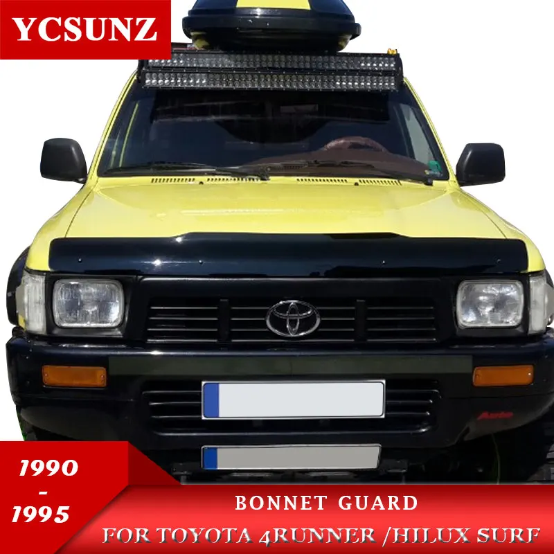 Acrylic Bonnet guard For Toyota 4Runner Toyota Hilux surf 1990