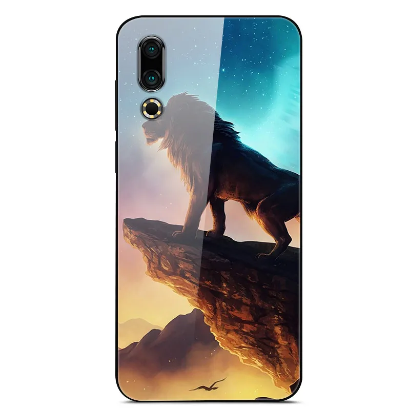 04 Чехол для Meizu 16 s, чехол из закаленного стекла «Планета космос», стеклянный чехол для Meizu 16 s, Coque Shell для Meizu 16 s 16S Fundas - Цвет: 04