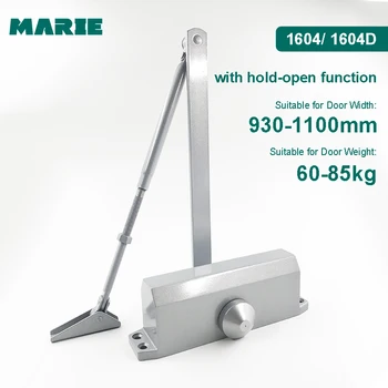 

Marie Automatic Door Closer Hydraulic Buffer Spring Sliding Door Closing Home Positioning Fire-proof Door Commercial Door Closer