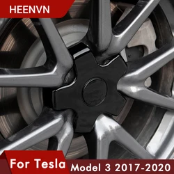 Heenv n – Kit de couverture de moyeu de roue pour Tesla modèle 3, accessoires, Version de roue, 4 pièces/ensemble modèle 3 modèle 3 2020 