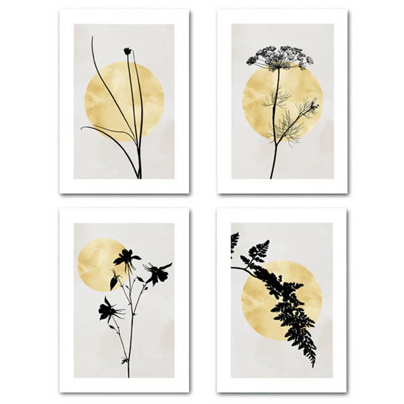 Plant-Leaf-Silhouette-Canvas-Abstract-Painting-Botanical-Poster-Nordic-Print-Wall-Art-Landscape-Picture-Modern-Home (8)