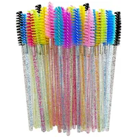50Pcs Disposable Eyelash Brushes Eyelashes Extension Tools Eyebrow Brush Mascara Wands Applicator Spoolers Eye Lashes Cosmetic 2