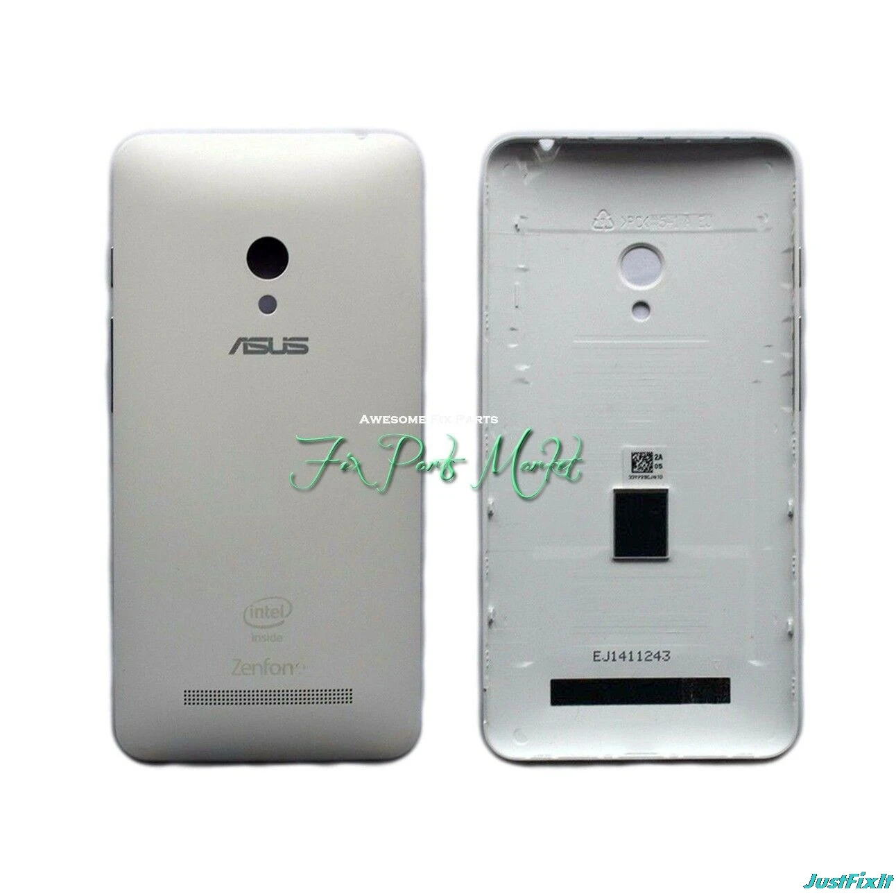 Для Asus Zenfone 5 Крышка батарейного отсека чехол A501CG A500CG A500KL задняя дверь с кнопкой питания