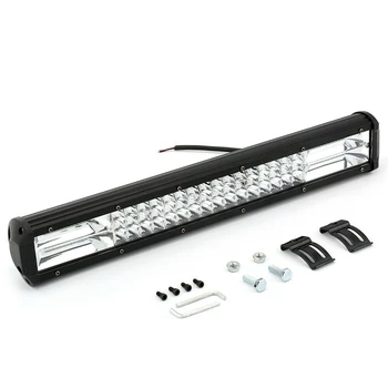 

20 Inch Quad-Row LED Work Light Bar Combo Offroad Driving Lamp Car Trucks Boat