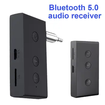 

Car Wireless HD Voice Hands-free Call Stereo Bluetooth5.0 Receiver Audio Adapter noise reduction Auto Electronics accessories