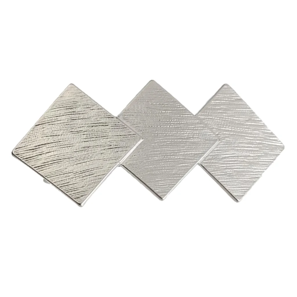 Metal Automatic French Barrette Large Hair Clip Pin Ponytail Holders Vintage blank metal French hair barrette ponytail holder