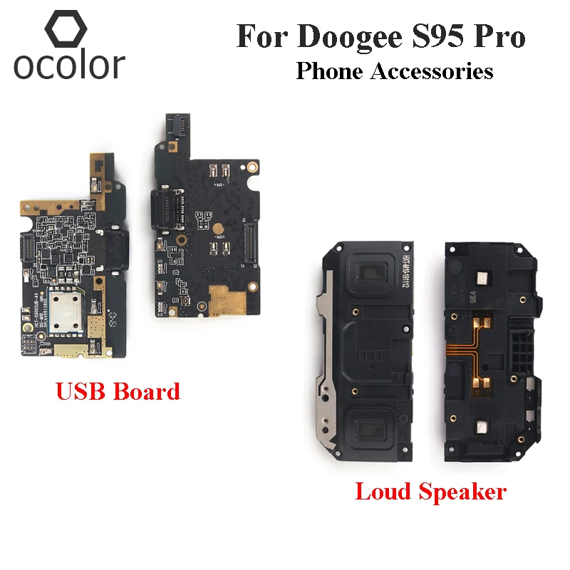 Сменный USB-динамик ocolor Для Doogee S95 Pro плата для зарядки в сборе Ремонт | Мобильные
