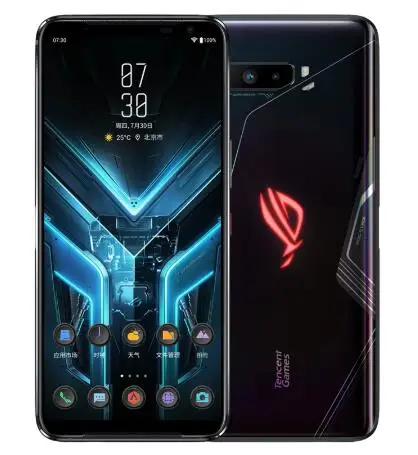 Смартфон Asus ROG 3 Phone ZS661KS 6 59 дюйма Восьмиядерный процессор Snapdragon 865 Plus Аккумулятор