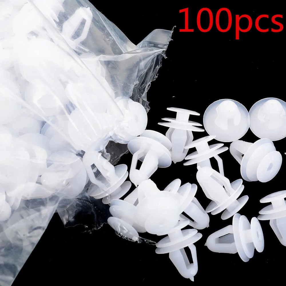 

100pcs Universal Car Panel Interior Accessories Door Card Lining Trim Clips Buckles High Quality Plastic Auto Products Parts