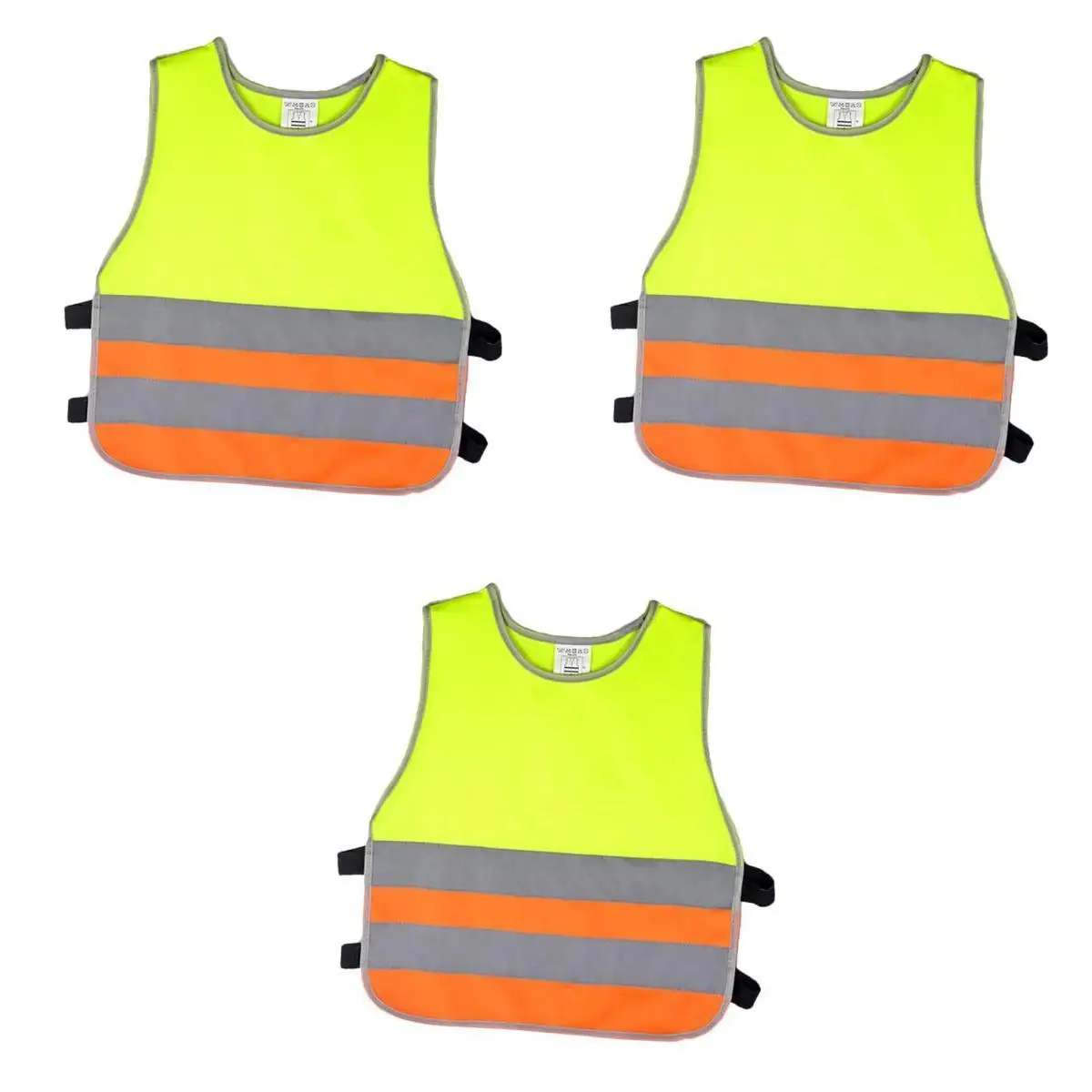 3Pcs High Visibility Student Child Reflective Kids Vest Scooter Cycling School Safety Jacket | Автомобили и мотоциклы