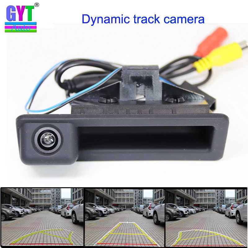 Hd Dynamic Trajectory Car Rear View Camera For Bmw 3 5 Series X5 X1 X6