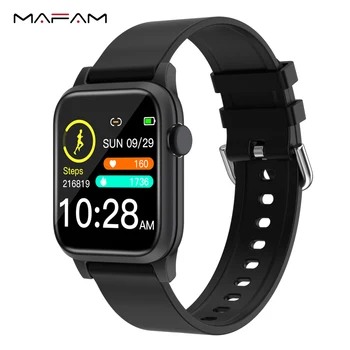 

MAFAM P18 Smart Watch Women Men 1.3 Inch Full Touch Screen IP68 Waterproof Fitness Tracker Heart Rate Monitor Wristband 2020