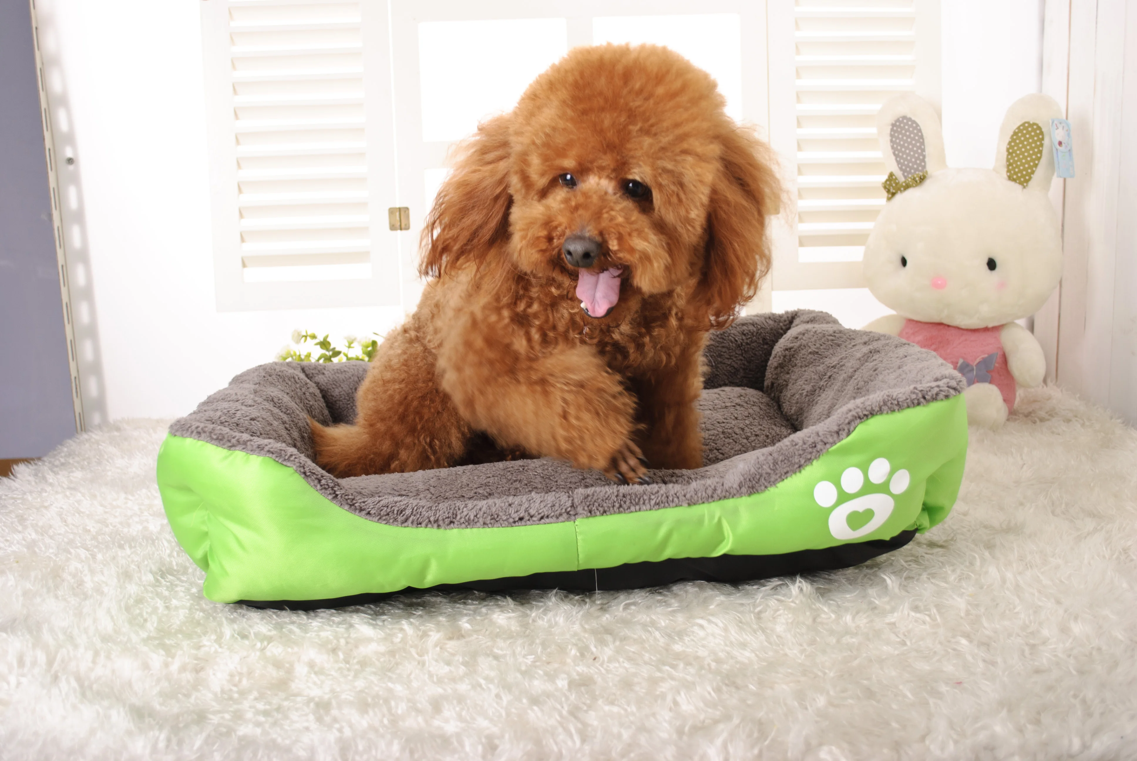 Удобная Собака кровать кошка диван товары для домашних животных, спальный дом doghouse корзина диване подушка одеяло для собачьей клети, конуры для маленьких больших