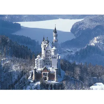 

4000 pieces adult landscape puzzle german swan castle entertainment leisure decompression adult educational toy children gift