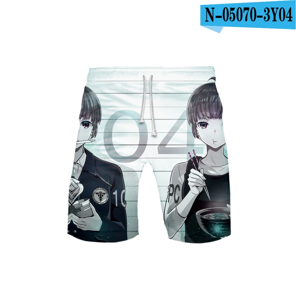 Новые пляжные шорты с 3D принтом Psycho-Pass Мужская модная уличная одежда шорты Горячая Распродажа Harajuku модная летняя одежда - Цвет: 6