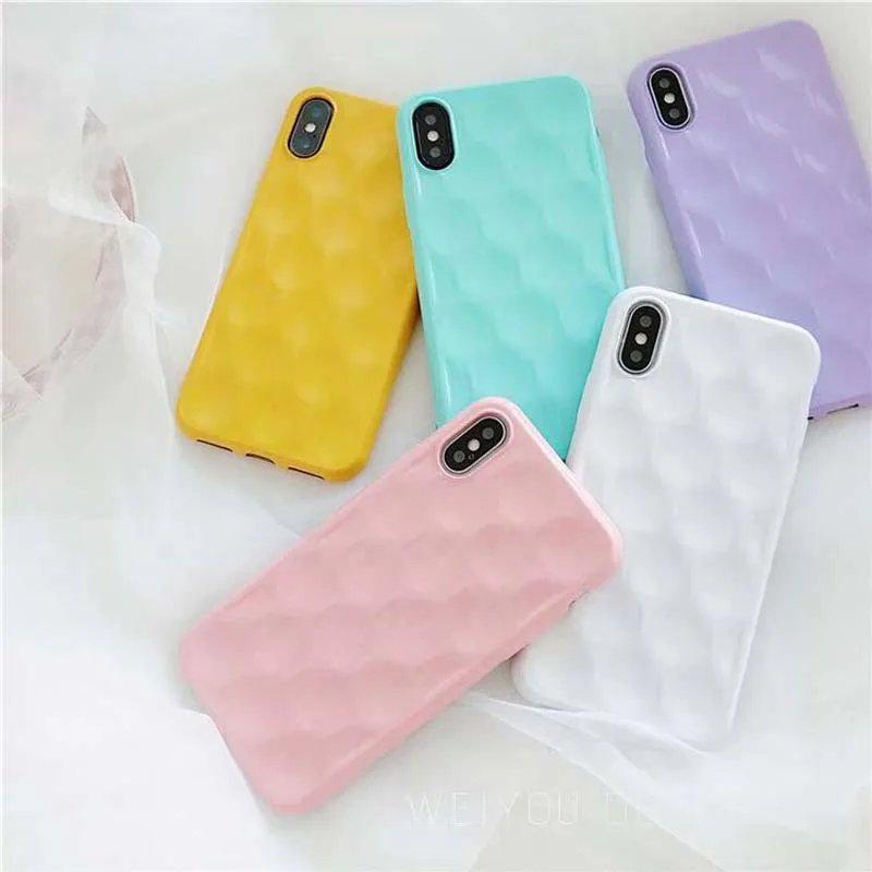 CONG FEE Мягкий ТПУ конфетный небольшой свежий чехол для iPhone X XR XS MAX 6 7 7Plus 8 8Plus |