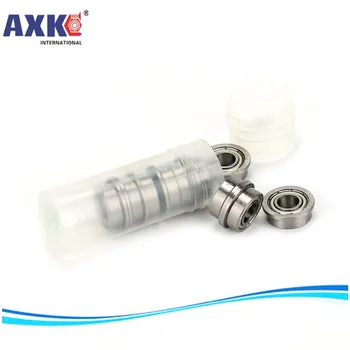 

F687ZZ F687 ZZ 7x14x5mm ABEC-5 Flange Bearing Thin Wall Deep Groove Ball Bearing Mini Ball Bearing Brand New 7*14*16*5*1.1 mm