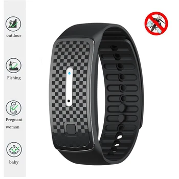 

Ultrasonic Mosquito Repellent Bracelet Outdoor Anti Insect Wrist Band Bug Repeller Mosquito Bracelet Ultrasound Watch