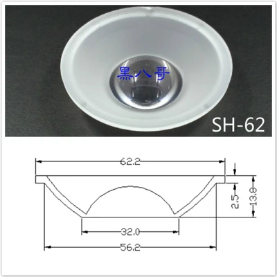Led optical Acrylic lens condensing concave mirror manufacturer supply cob flashlight condenser | Инструменты