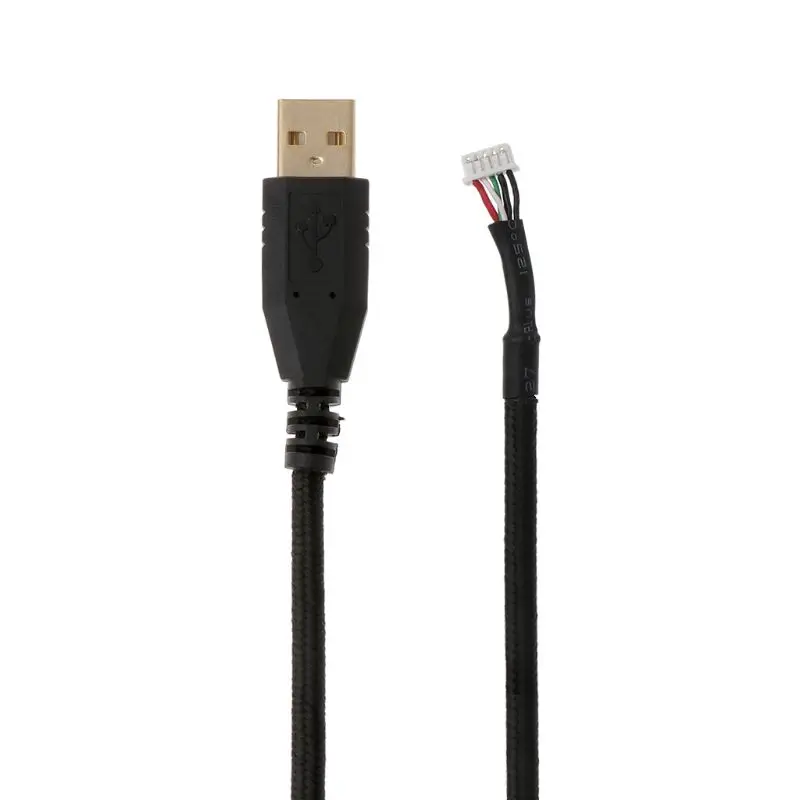 Gold Plated Durable Nylon Braided Line USB Mechanical Keyboard Cable Replacement Wire for Razer BlackWidow X Chroma Mechanical G
