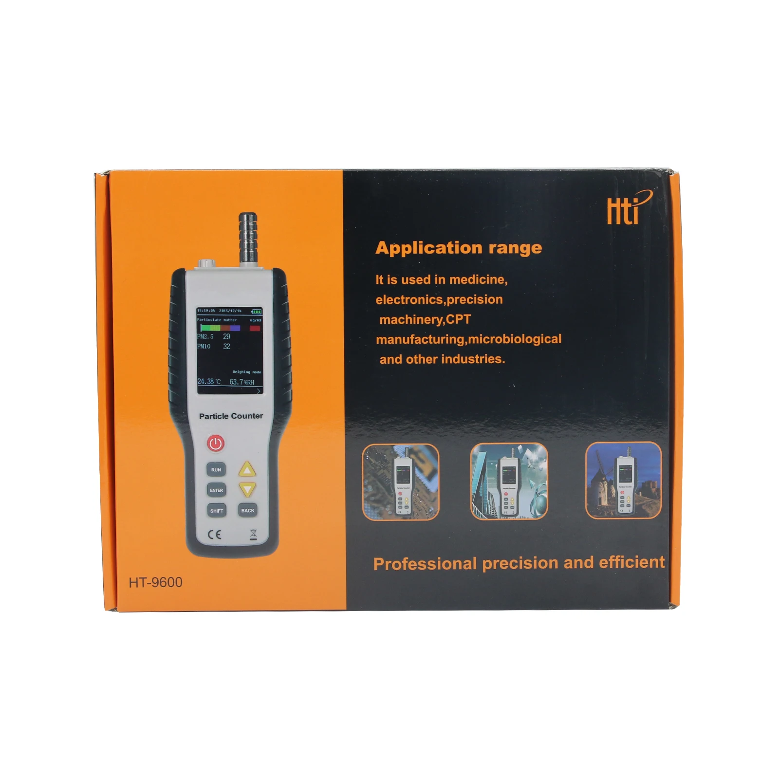 TZT HT-9600 PM2.5 детектор частиц монитор лазерный измеритель влажности пыли анализатор воздуха