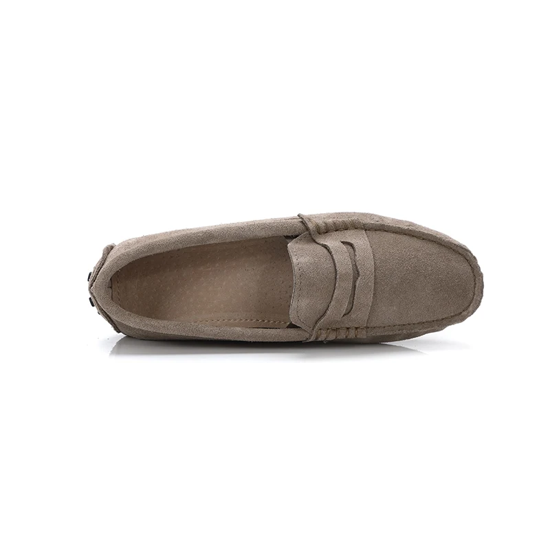 Women Shoes Women Flats Casual Shoes Genuine Leather Spring Flat Shoes Casual Loafers Slip On Moccasins Lady Driving