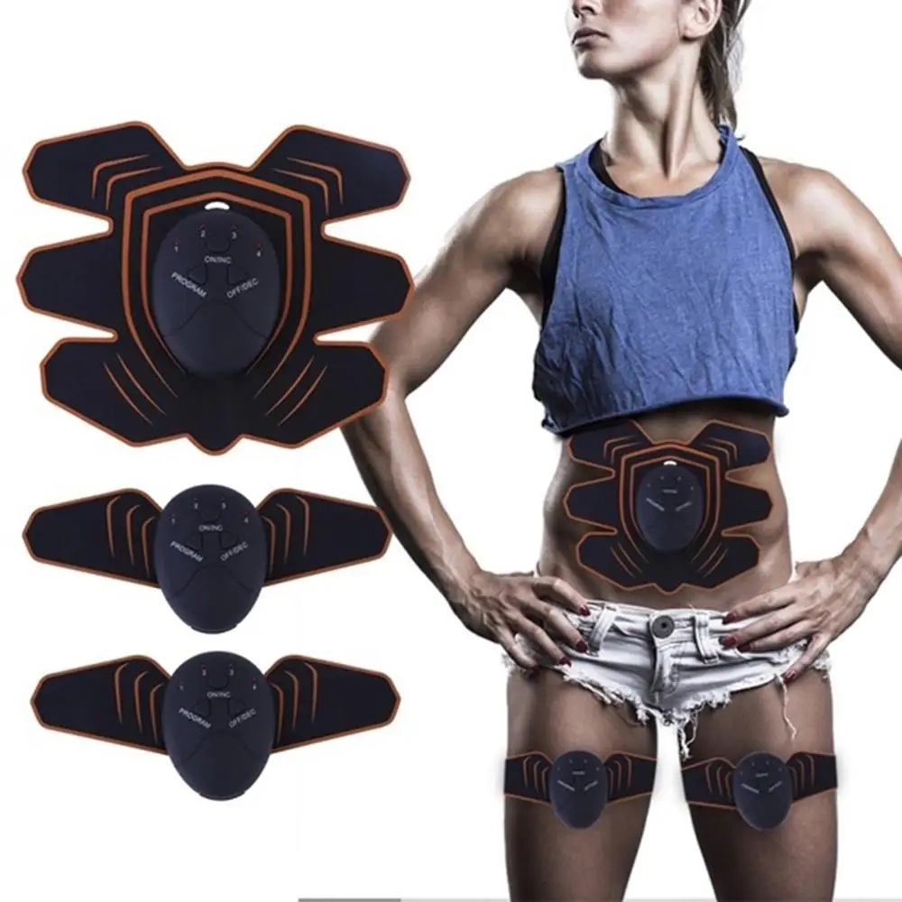 Smart Fitness Abdominal Training Body Slimming Belt Unisex EMS Electric